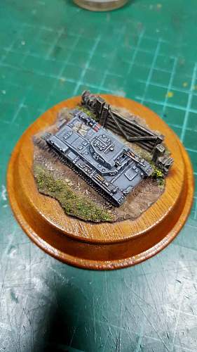 Panzer 2 Ausf B 1/144th scale