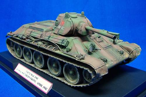 T34/76 Mod 41. Russia southern front April 1942. Dragon 1/35th.