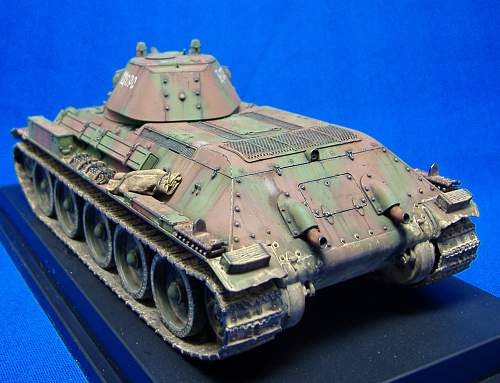 T34/76 Mod 41. Russia southern front April 1942. Dragon 1/35th.