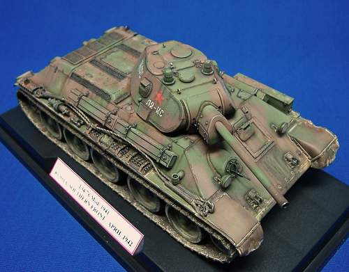 T34/76 Mod 41. Russia southern front April 1942. Dragon 1/35th.