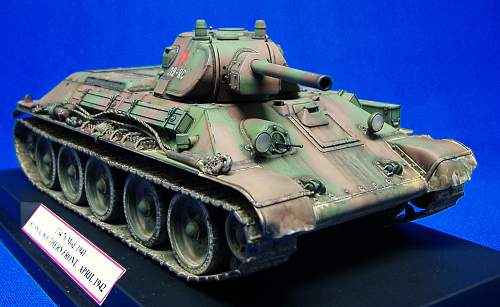 T34/76 Mod 41. Russia southern front April 1942. Dragon 1/35th.