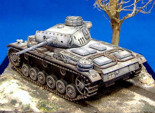 1/72nd scale Panzer 3M &amp; Panzer 3L.