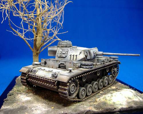 1/72nd scale Panzer 3M &amp; Panzer 3L.