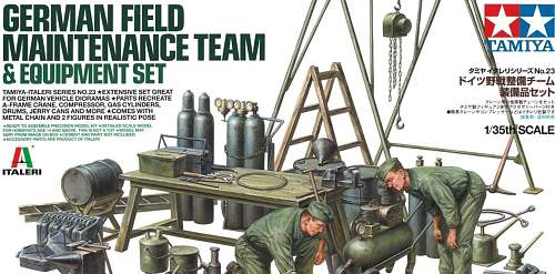 German Field maintenance in 1/35