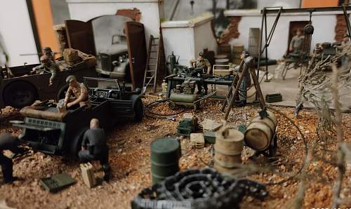 German Field maintenance in 1/35