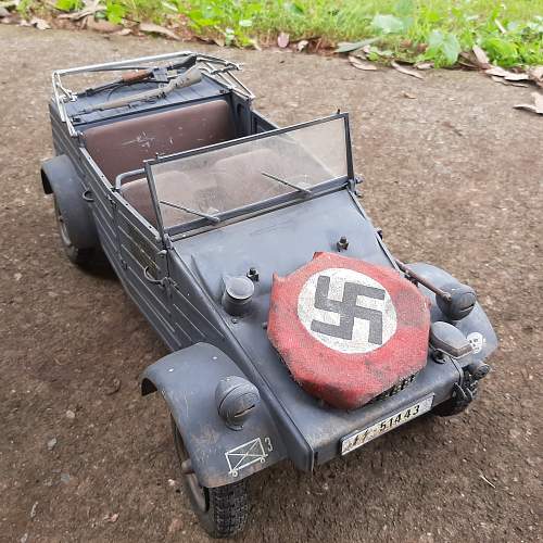 Shed ( my ) find - 1/9th Kubelwagen