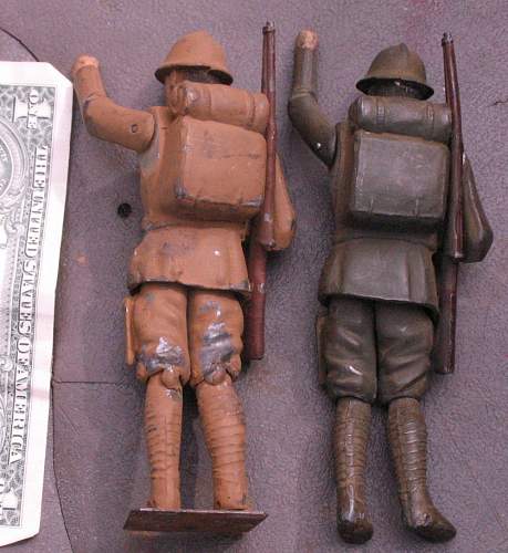 WWI Cast Iron Toy Soldiers What Country