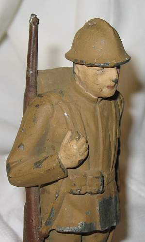 WWI Cast Iron Toy Soldiers What Country