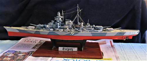 Schlachtschiff Tirpitz 1/350 Scale Model