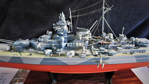 Schlachtschiff Tirpitz 1/350 Scale Model