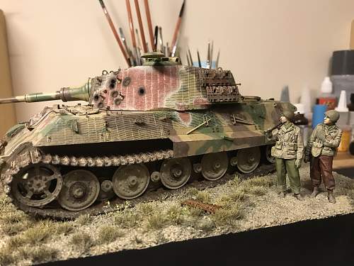 King Tiger 1/35 diorama