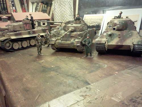 My German Tank  Diorama!