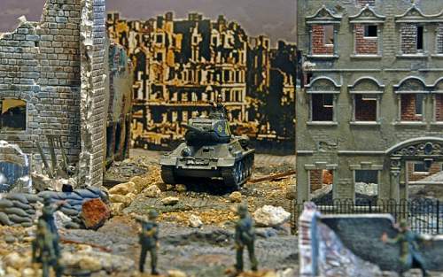 Eastern Front Diorama