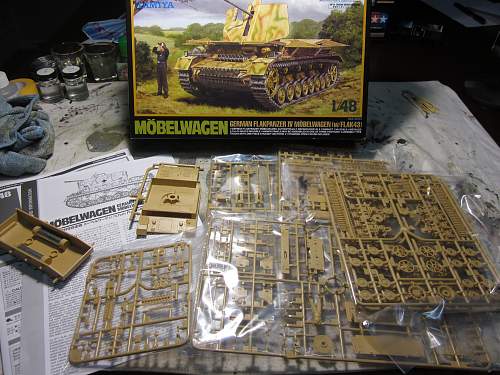 Build Blog - Tamiya 1/48 Flakpanzer Mobelwagon