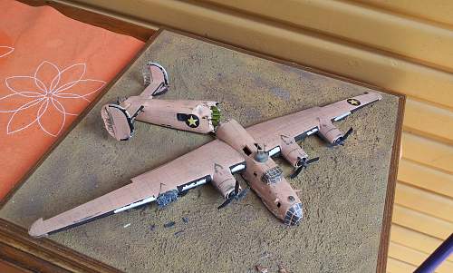 my 'Lady Be Good' diorama - B24 Liberator