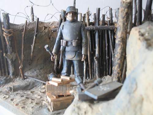 German Trench WW1