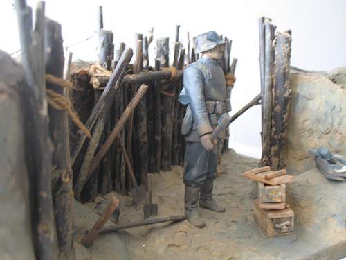 German Trench WW1