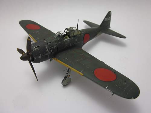 What I have been doing - Tamiya 1/72 A6M5 Zero