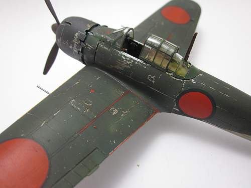 What I have been doing - Tamiya 1/72 A6M5 Zero