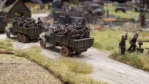 Superb 15mm battle of Kursk war games table.