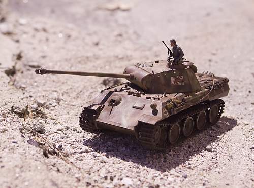 Tamiya 1/32 Panther Tank model