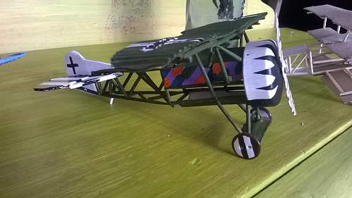 A Fokker DR 1 I am building