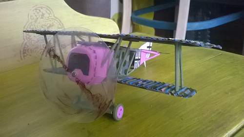 A Fokker DR 1 I am building