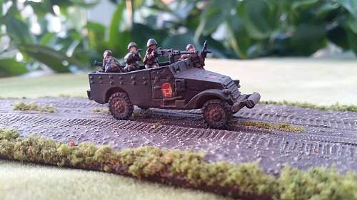 15mm T34/76 and White Scout Car