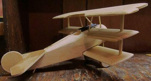 A Fokker DR 1 I am building