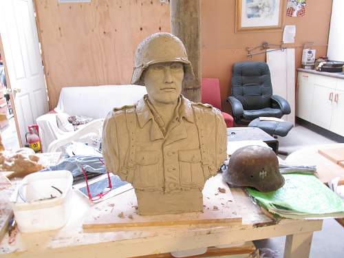 New Sculpture German Soldat