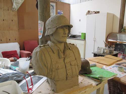 New Sculpture German Soldat