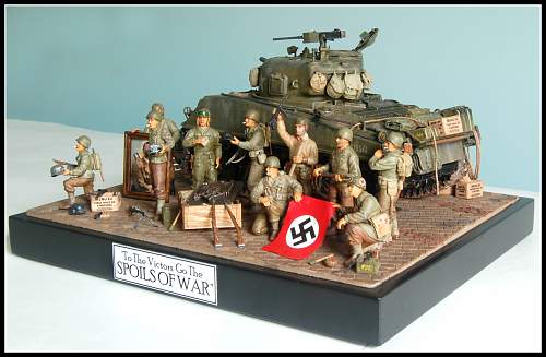 Spoils of War diorama 1/35 scale!