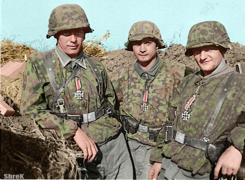 Waffen-SS Camouflage in period photos