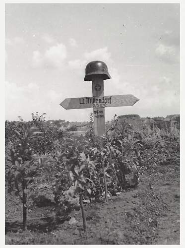 &quot;I once had a comrade&quot;. Photos of graves of German soldiers.