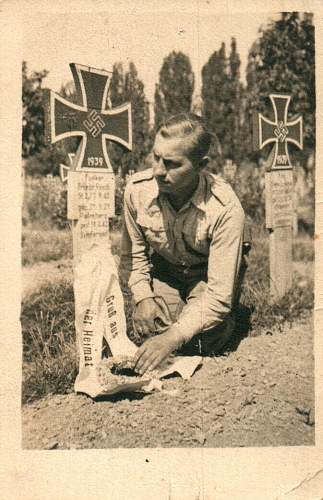 &quot;I once had a comrade&quot;. Photos of graves of German soldiers.