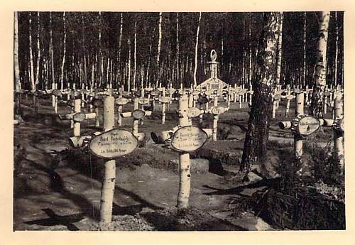 &quot;I once had a comrade&quot;. Photos of graves of German soldiers.