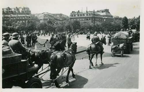 Military parade in Paris