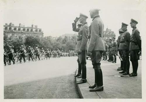 Military parade in Paris