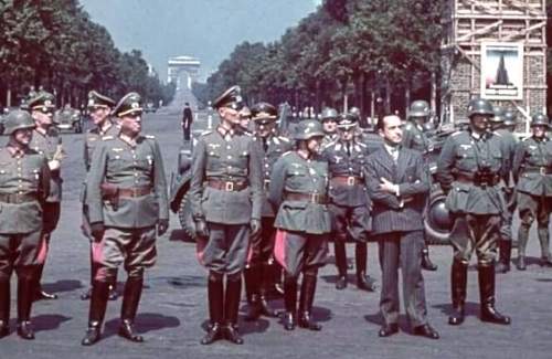 Military parade in Paris