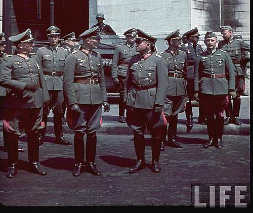 Military parade in Paris