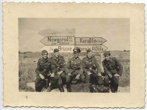 Grography of the USSR Staraya Russa under German occupation