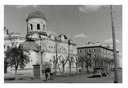 Grography of the USSR Staraya Russa under German occupation