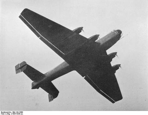 Why germany never had a four engined bomber?