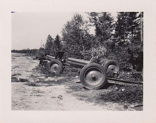 Photo album of a horse-drawn 105 battery in Barbarossa