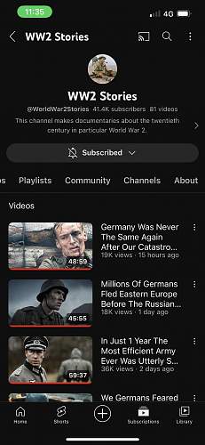 Interesting YouTube channel @WorldWar2Stories - Original WW2 Diary Excerpts