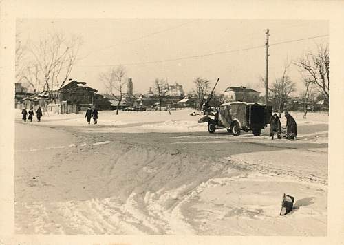 Grography of the USSR Staraya Russa under German occupation