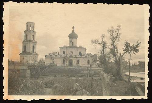 Grography of the USSR Staraya Russa under German occupation