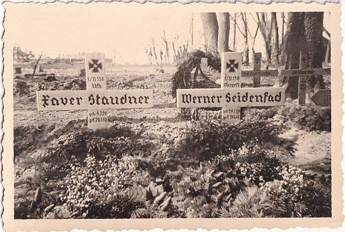 &quot;I once had a comrade&quot;. Photos of graves of German soldiers.