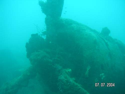 ME 109 wreck dive