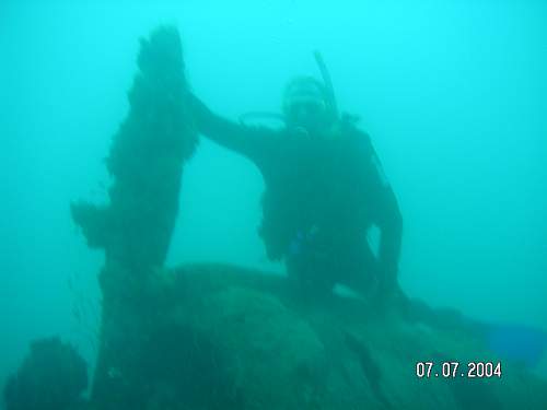 ME 109 wreck dive